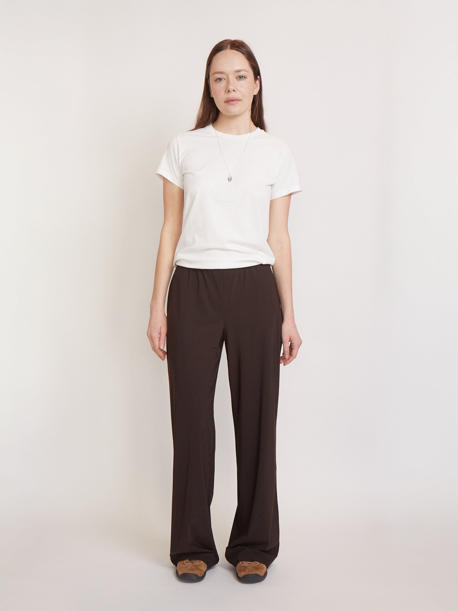 REYÈM Wide Fit Pants Cocoa, curated by Shop Sommer in San Francisco.