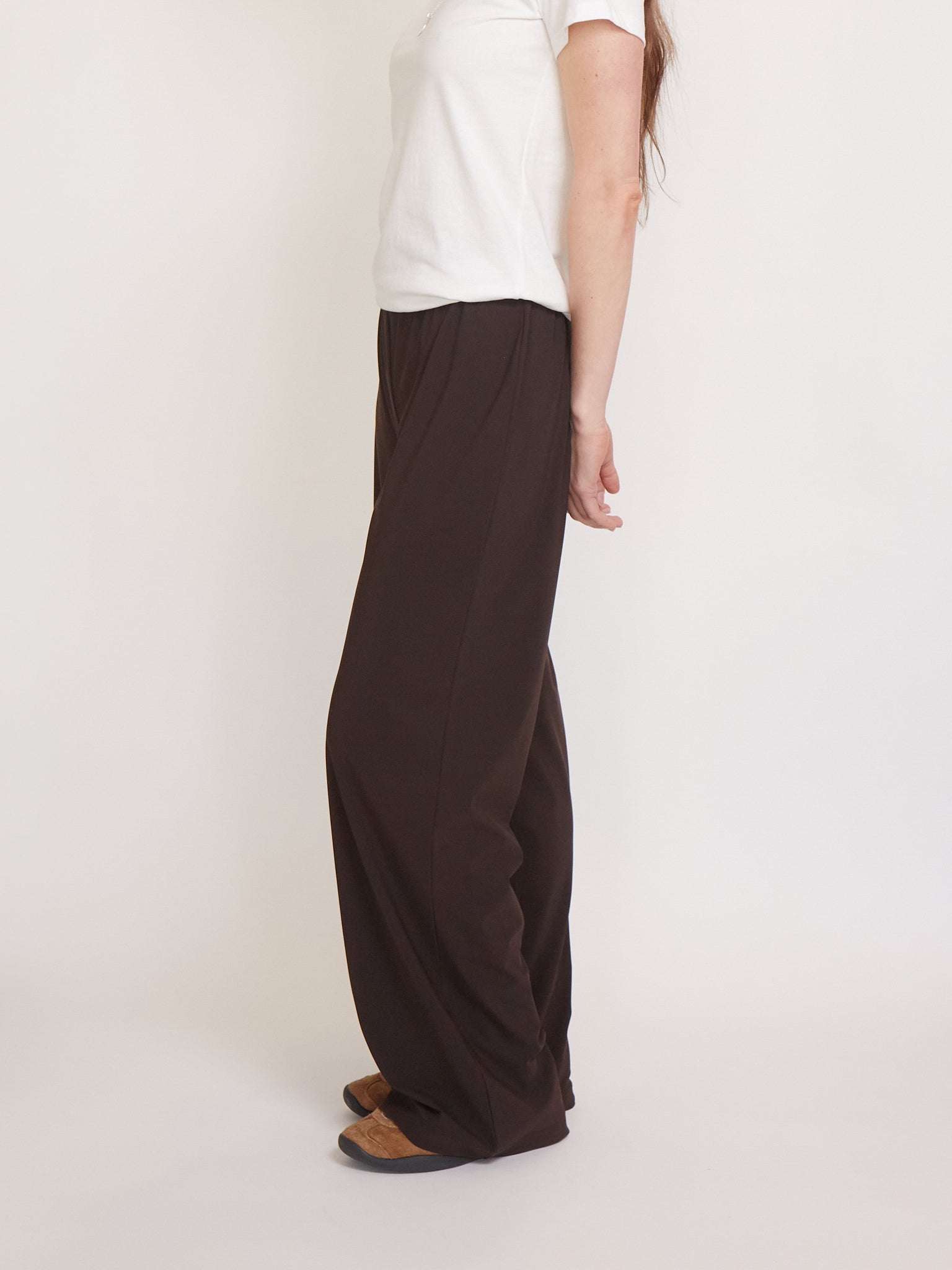 REYÈM Wide Fit Pants Cocoa, curated by Shop Sommer in San Francisco.