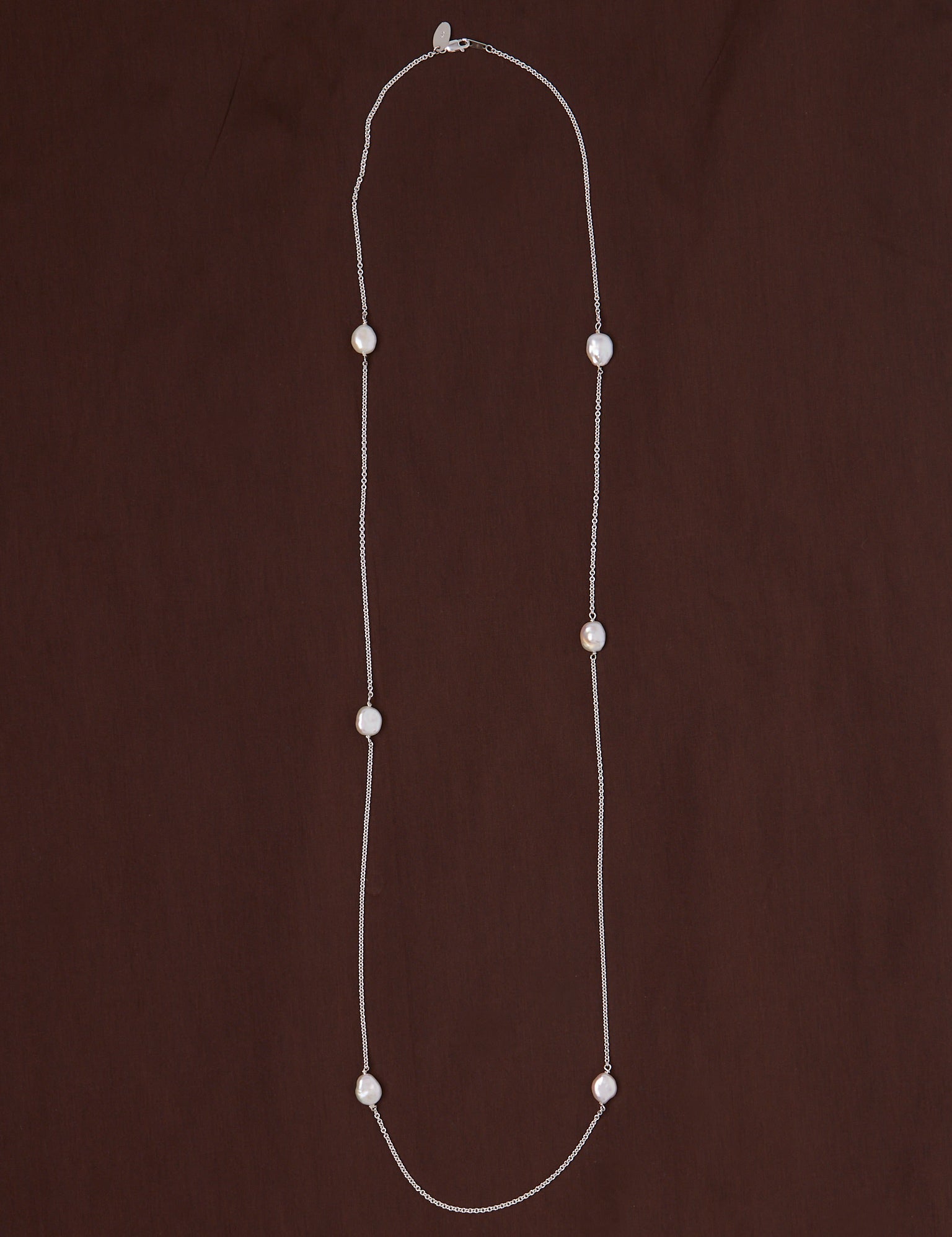 SANTANGELO Iannucci Keshi Pearl Necklace, curated by Shop Sommer in San Francisco.