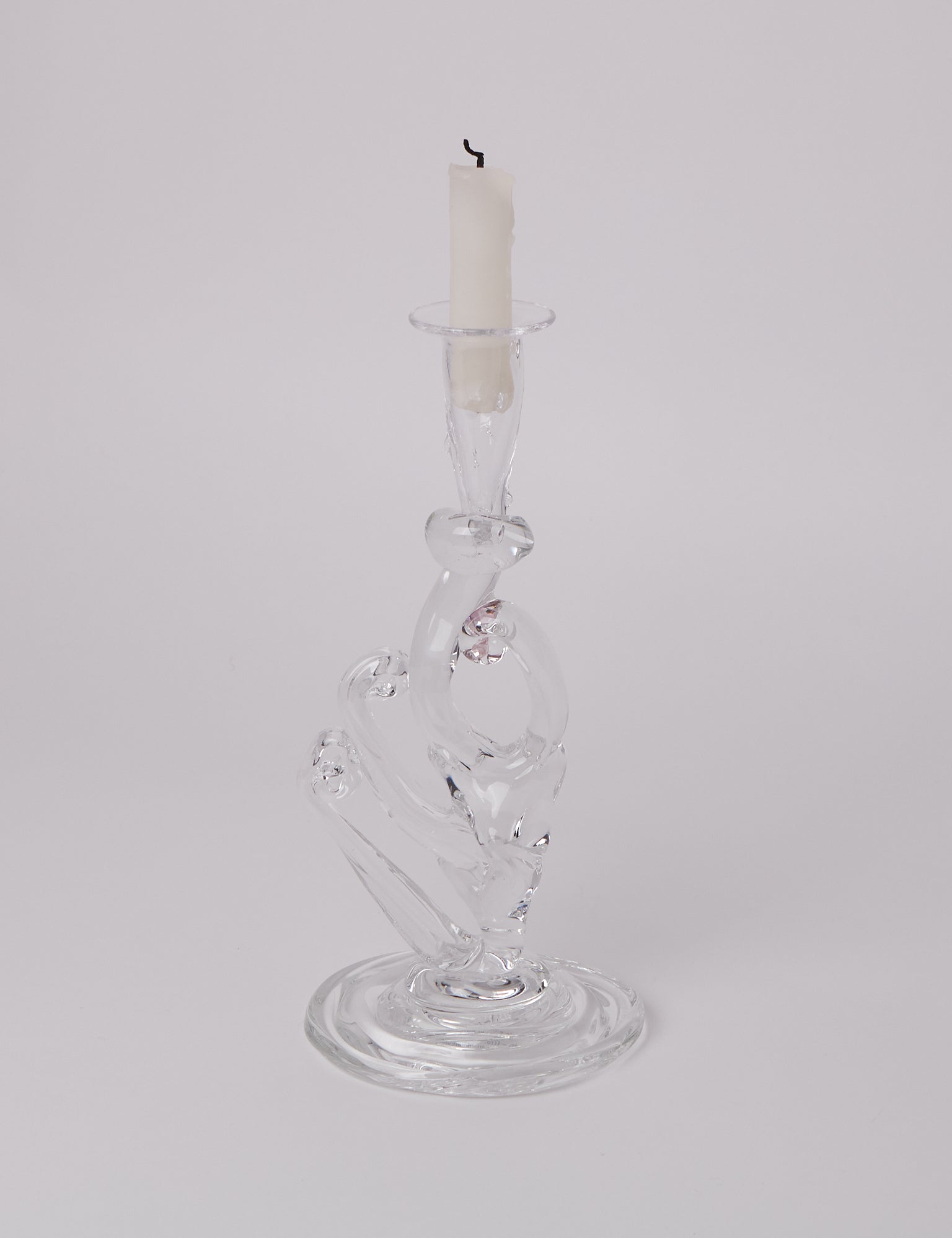 Silje Lindrup Glass Candleholders, curated by Shop Sommer in San Francisco.