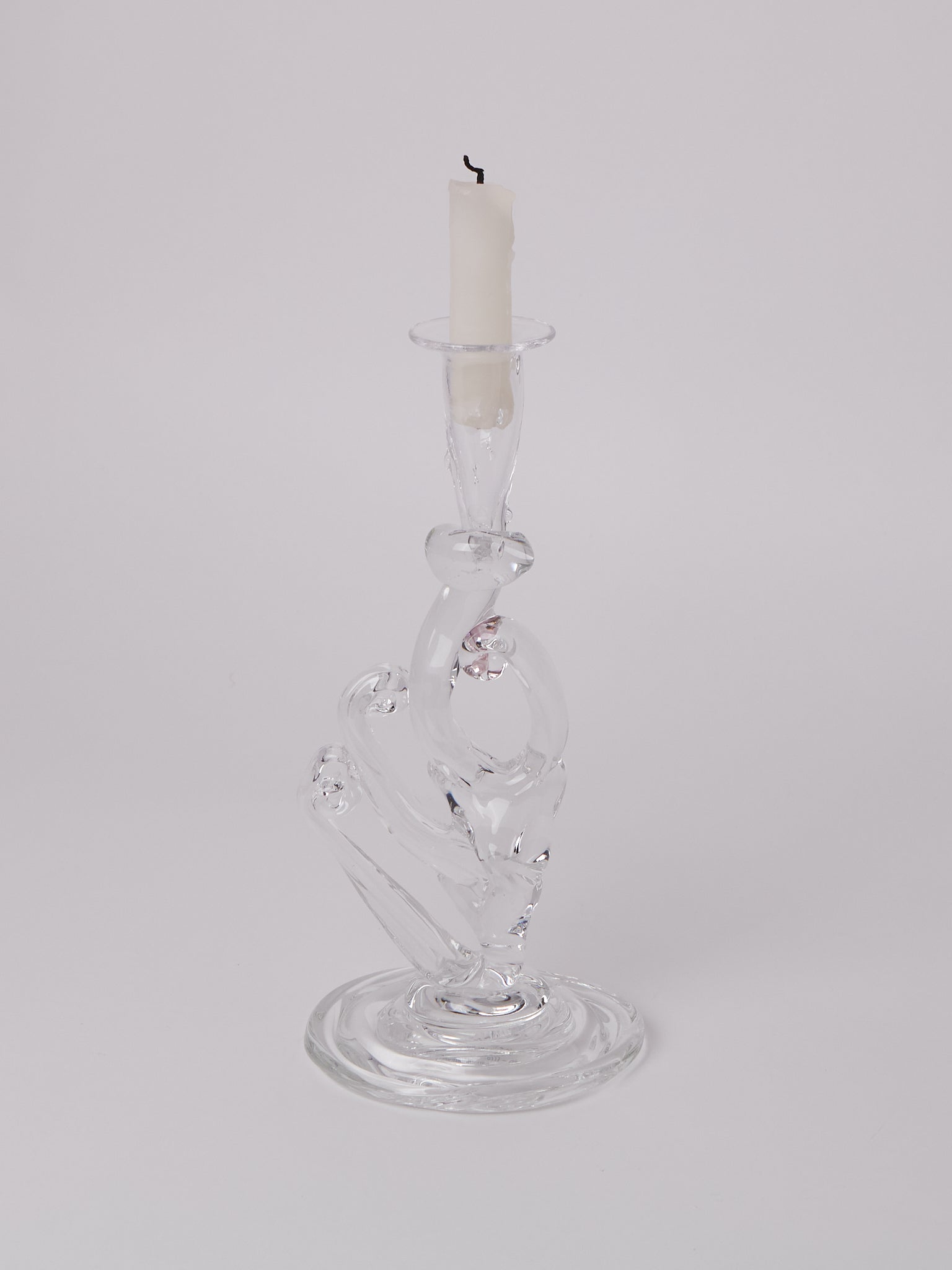 Silje Lindrup Glass Candleholders, curated by Shop Sommer in San Francisco.