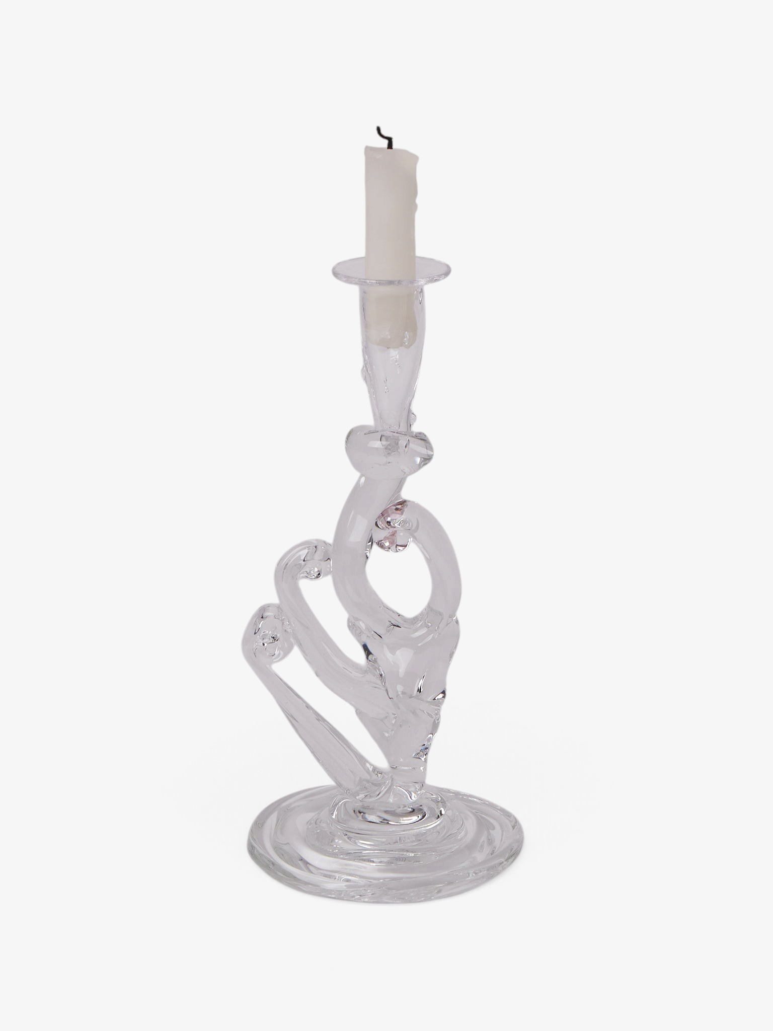 Silje Lindrup Glass Candleholders, curated by Shop Sommer in San Francisco.