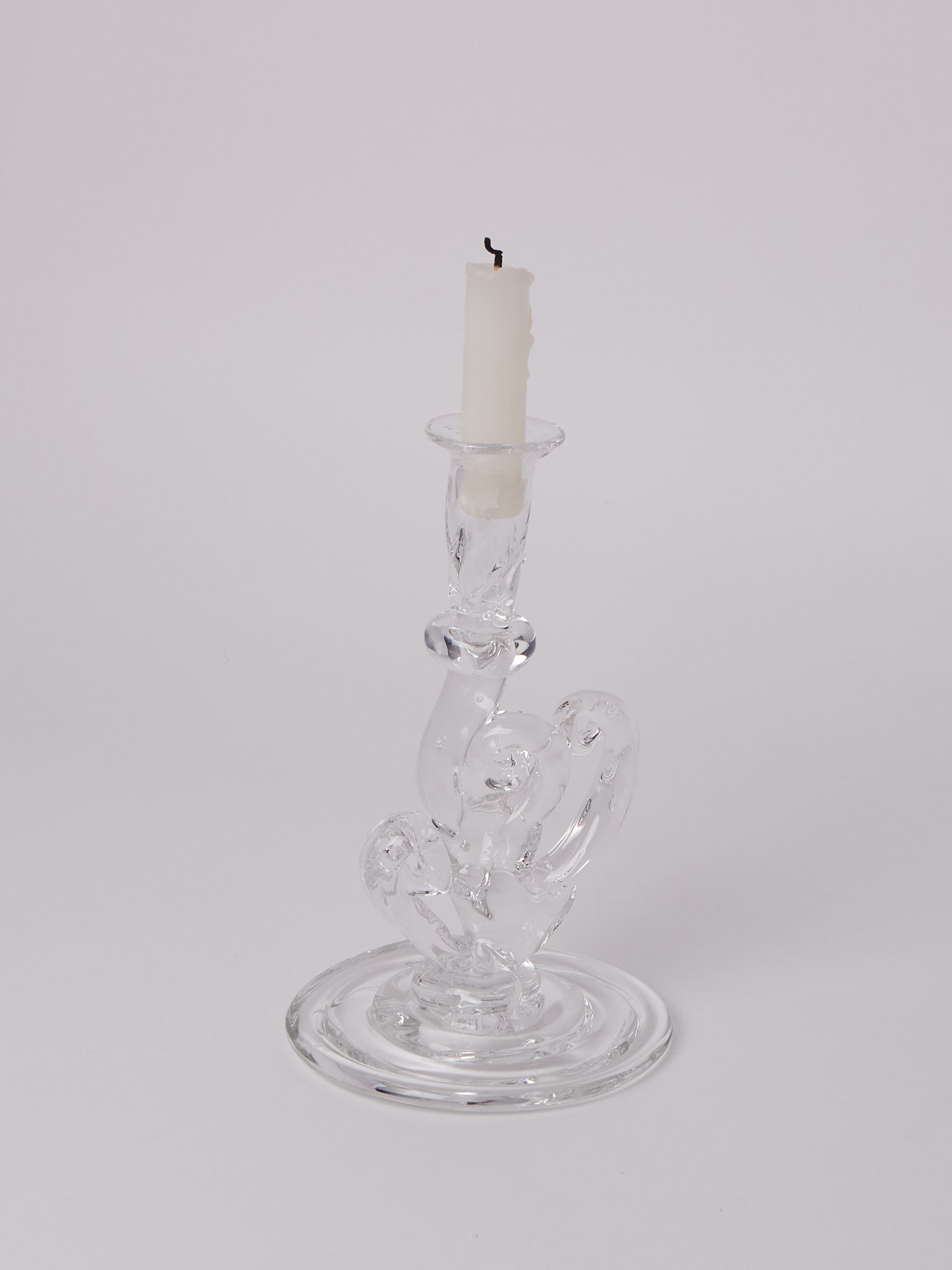 Silje Lindrup Glass Candleholder 04, curated by Shop Sommer in San Francisco.