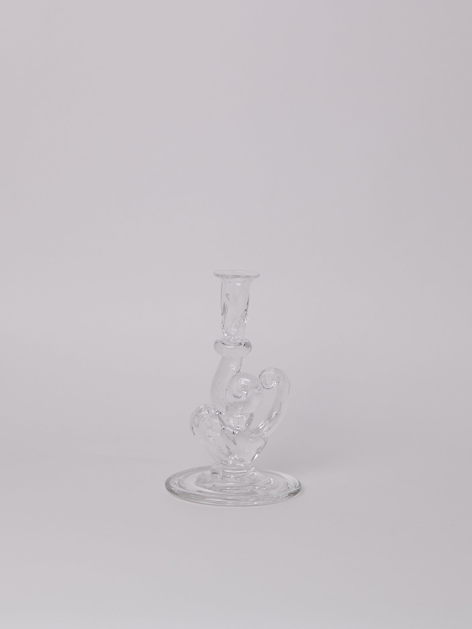 Silje Lindrup Glass Candleholder 04, curated by Shop Sommer in San Francisco.