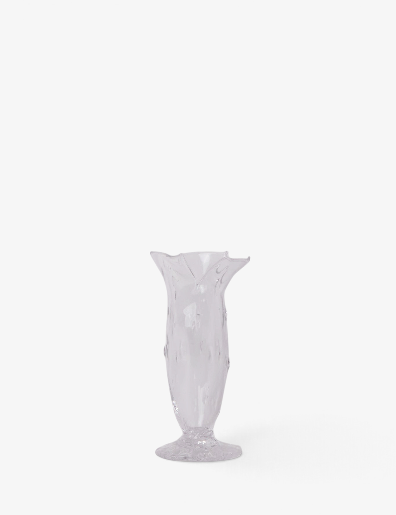 Silje Lindrup Malva Glass Vase Short, curated by Shop Sommer in San Francisco.