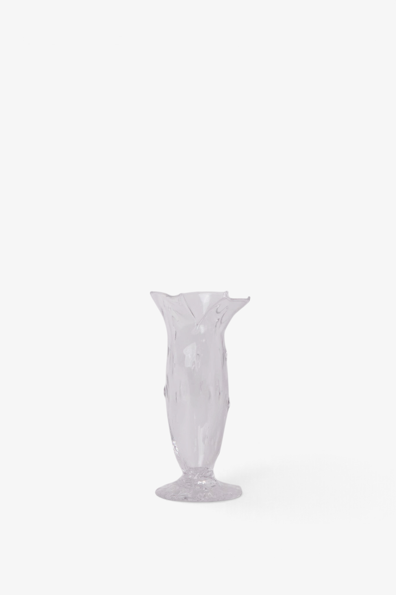 Silje Lindrup Malva Glass Vase Short, curated by Shop Sommer in San Francisco.
