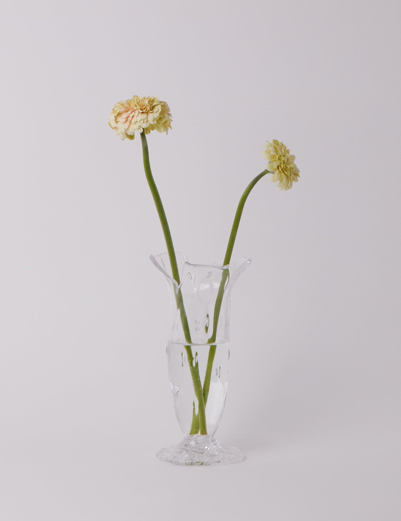 Silje Lindrup Malva Glass Vase Short, curated by Shop Sommer in San Francisco.