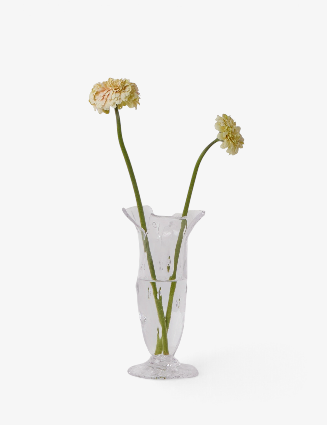Silje Lindrup Malva Glass Vase Short, curated by Shop Sommer in San Francisco.