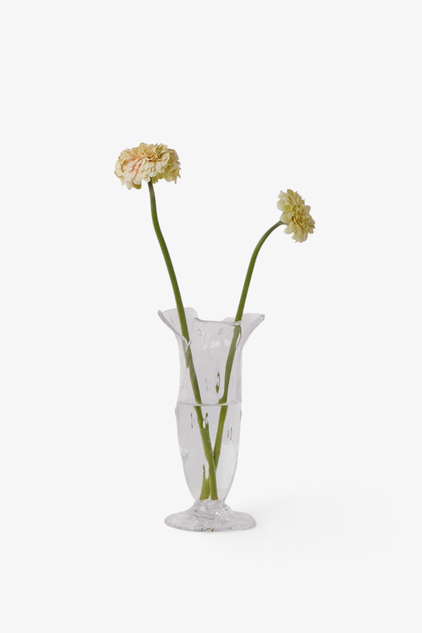 Silje Lindrup Malva Glass Vase Short, curated by Shop Sommer in San Francisco.