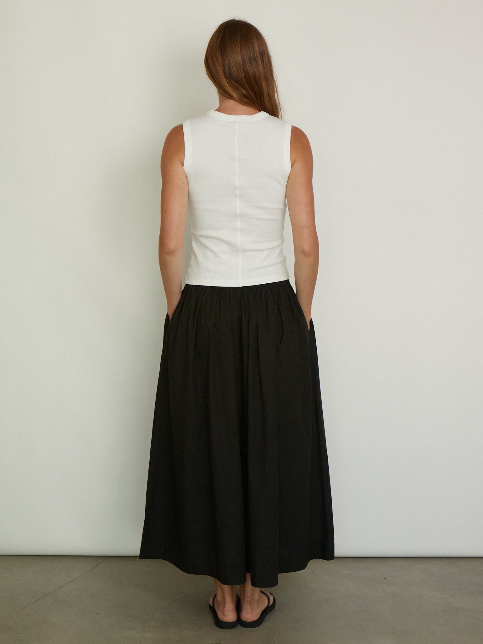 SKALL Dagny Skirt in Black, curated by Shop Sommer in San Francisco.