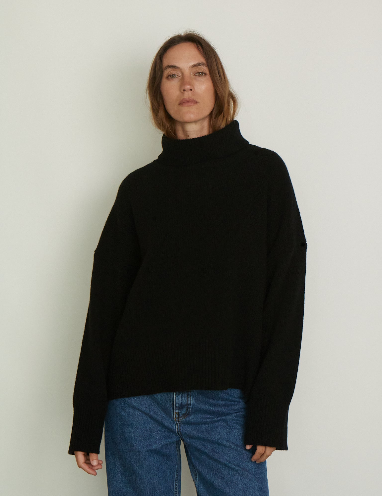 SKALL Silene T Neck Sweater, curated by Shop Sommer in San Francisco. 