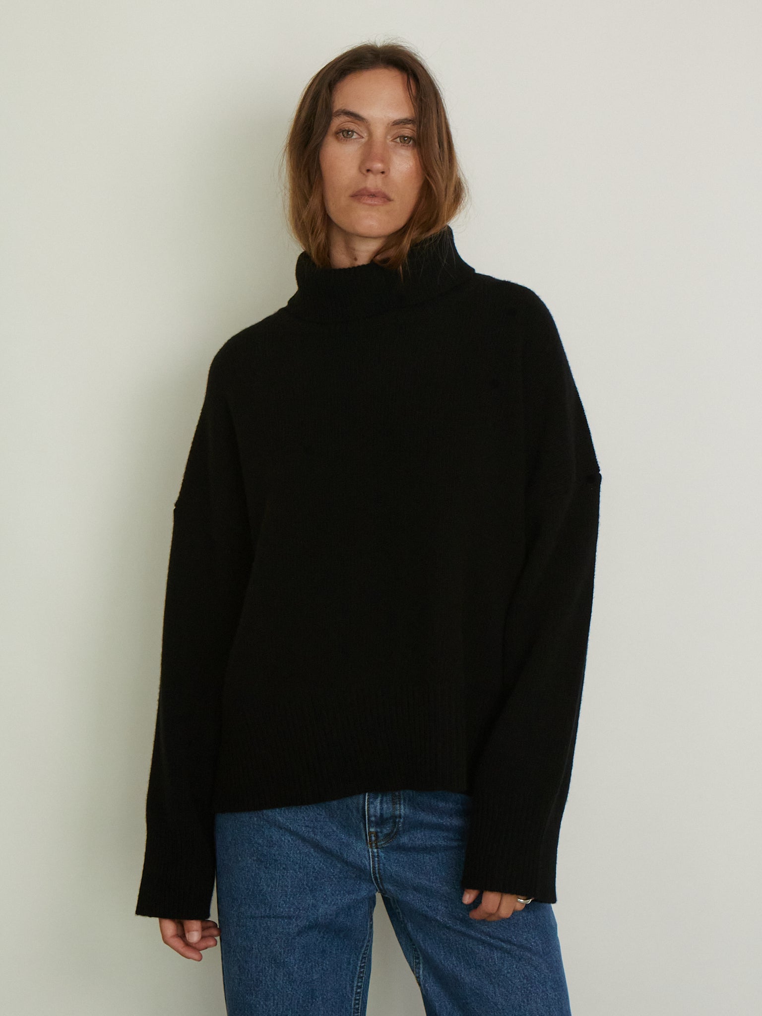 SKALL Silene T Neck Sweater, curated by Shop Sommer in San Francisco. 