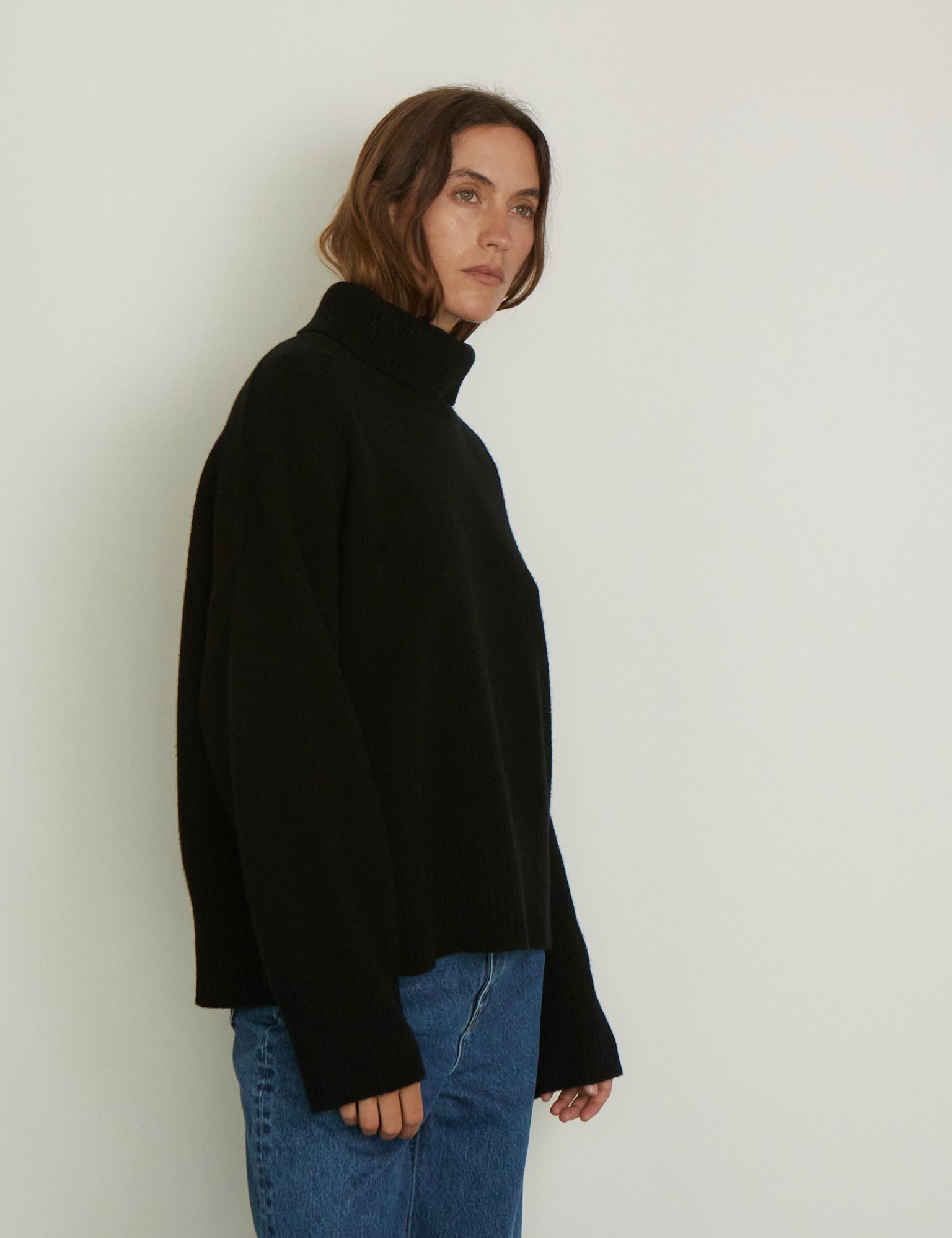 SKALL Silene T Neck Sweater, curated by Shop Sommer in San Francisco. 
