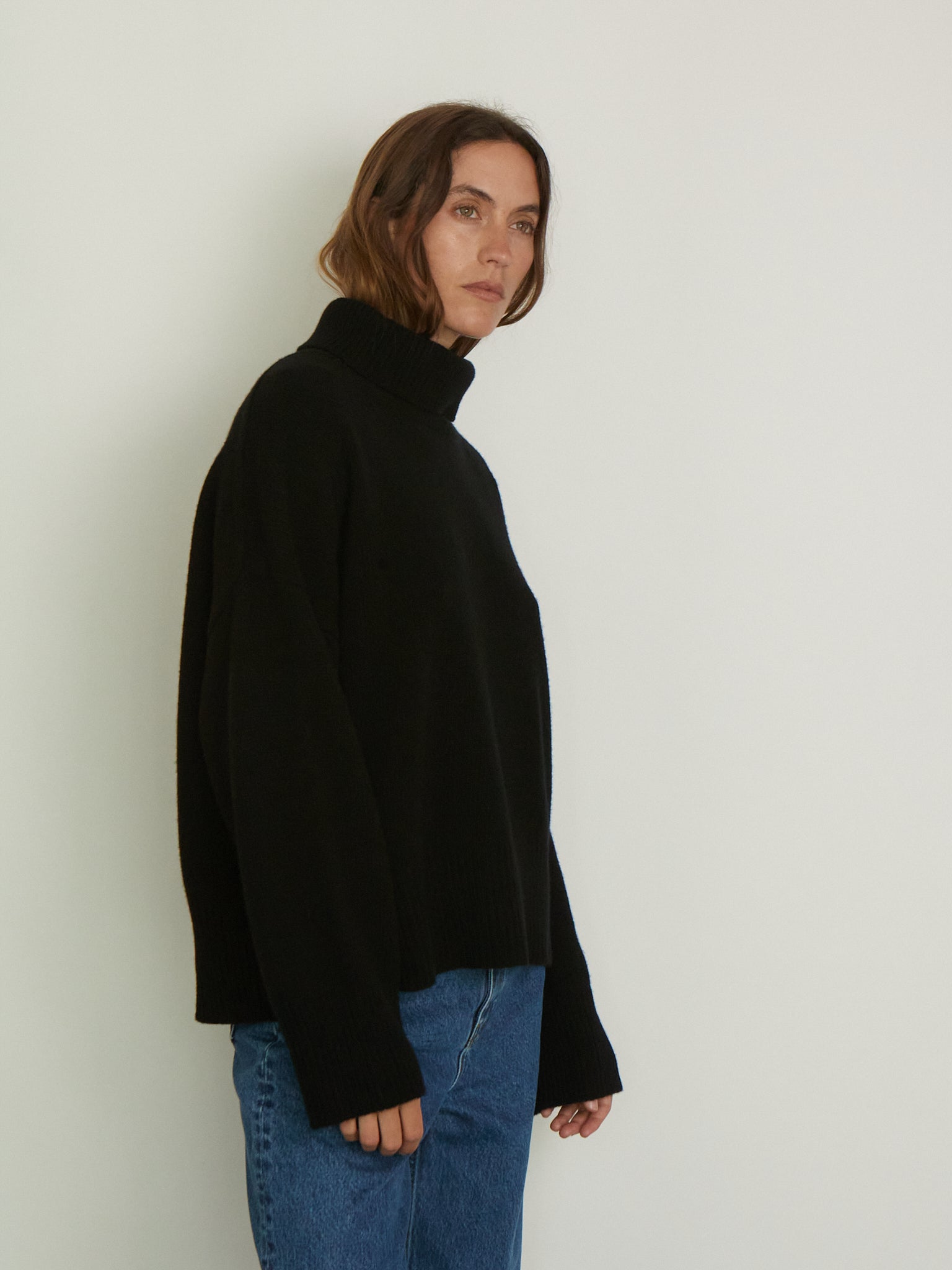 SKALL Silene T Neck Sweater, curated by Shop Sommer in San Francisco. 