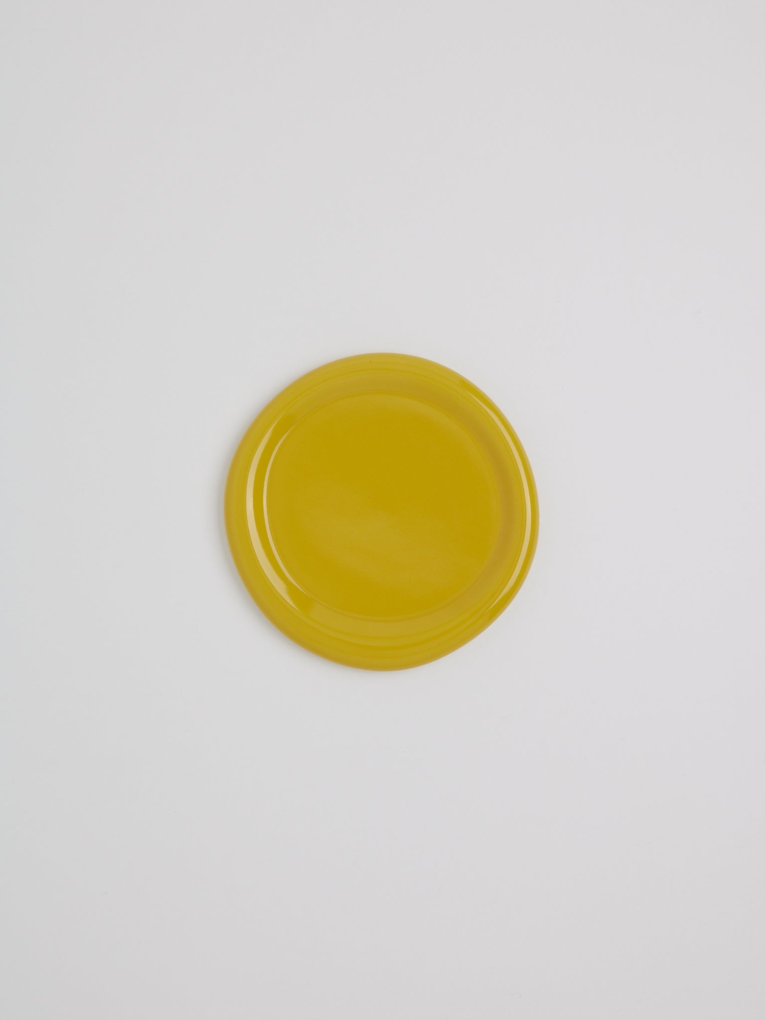 Softedge Snack Plate Mustard