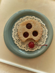 Softedge Snack Plate Cornflower