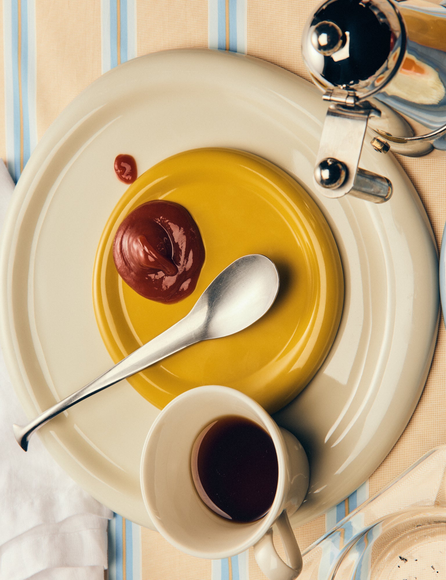 Softedge Snack Plate Mustard