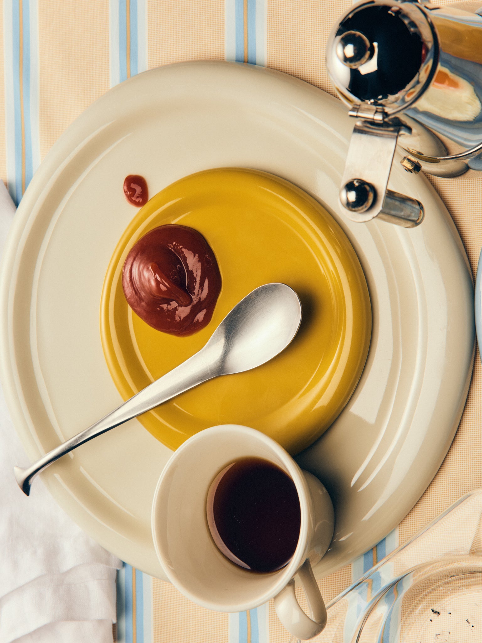 Softedge Snack Plate Mustard