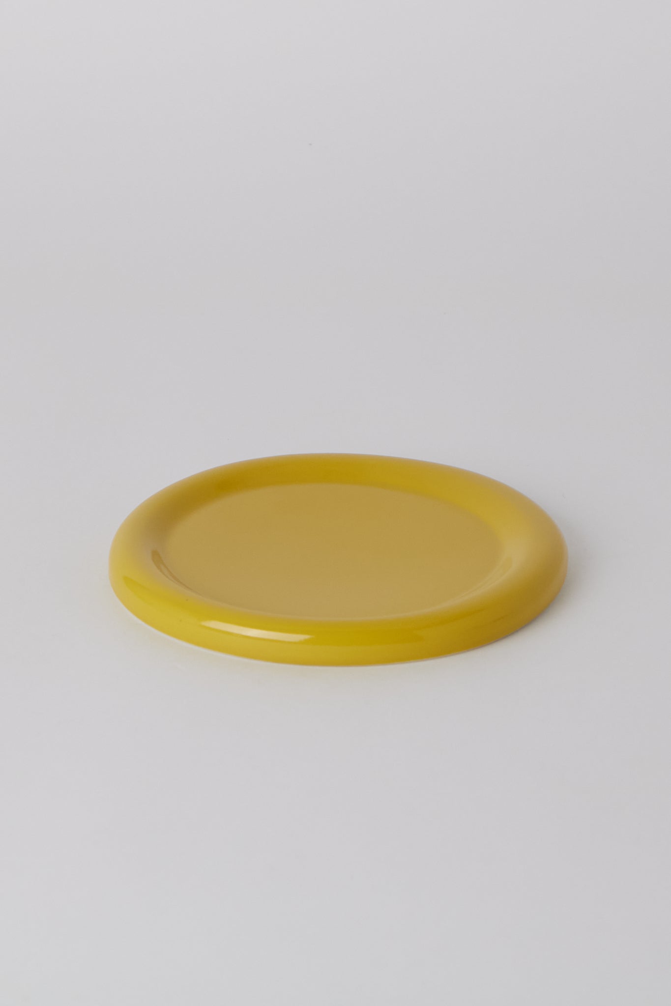 Softedge Snack Plate Mustard