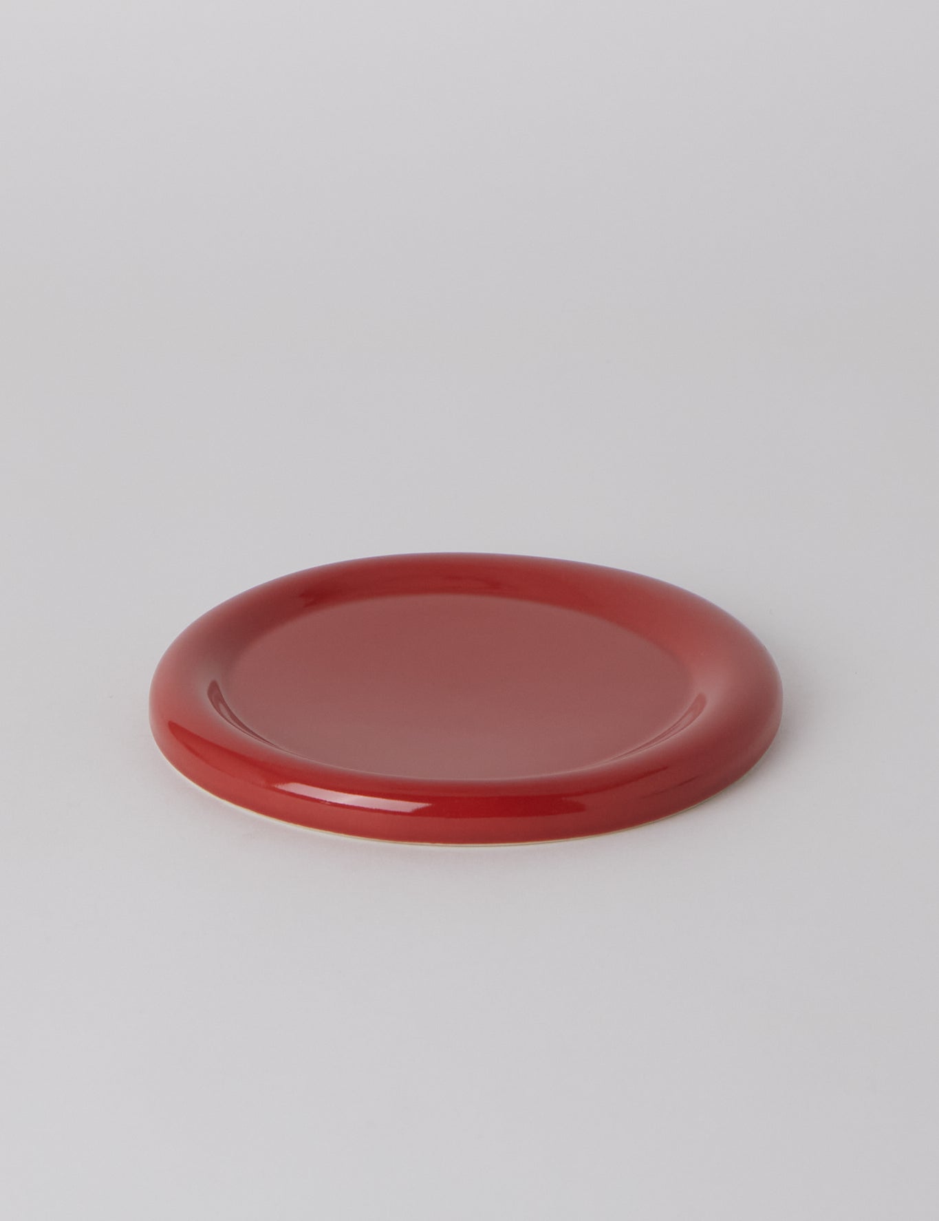 Softedge Snack Plate Tomato, curated by Shop Sommer in San Francisco