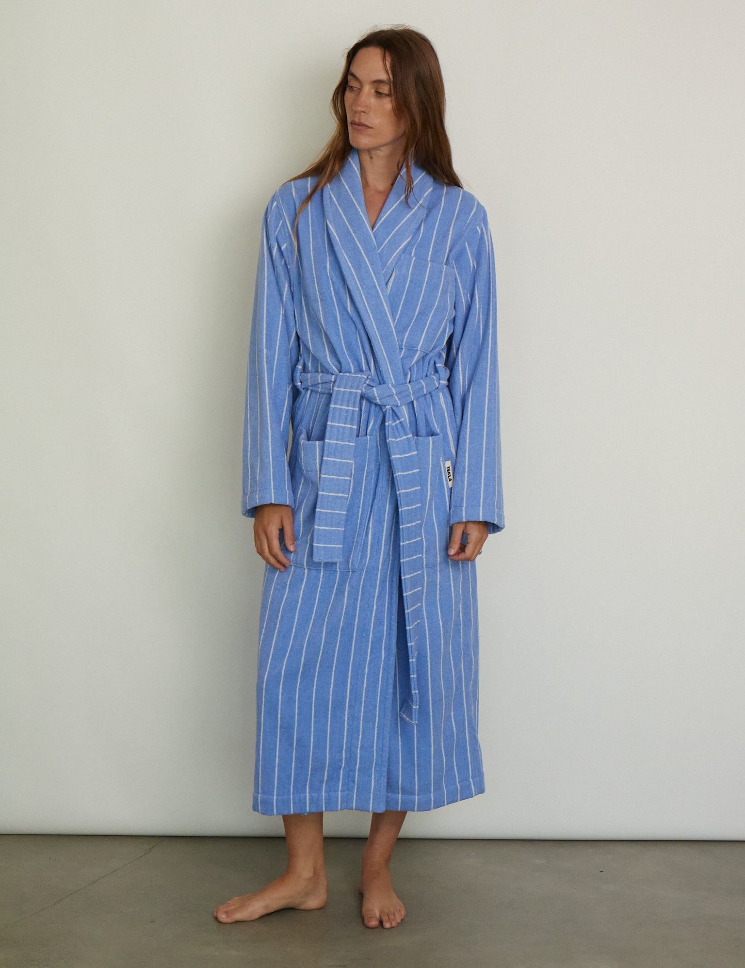 Tekla Bath Robe Marseille, curated by Shop Sommer in San Francisco.