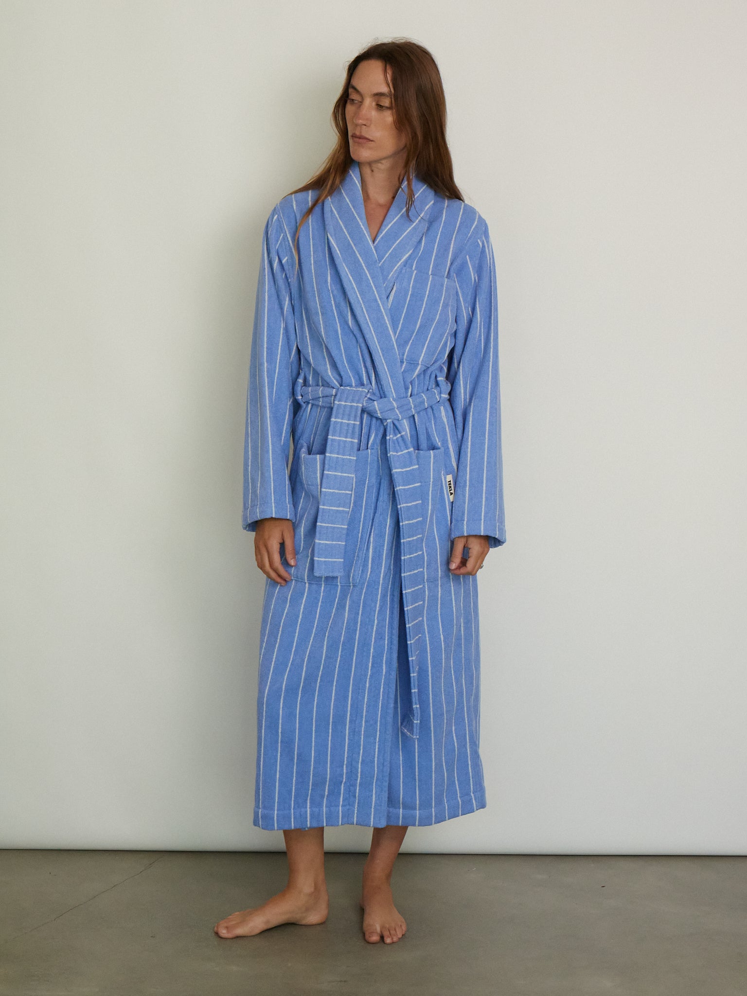 Tekla Bath Robe Marseille, curated by Shop Sommer in San Francisco.
