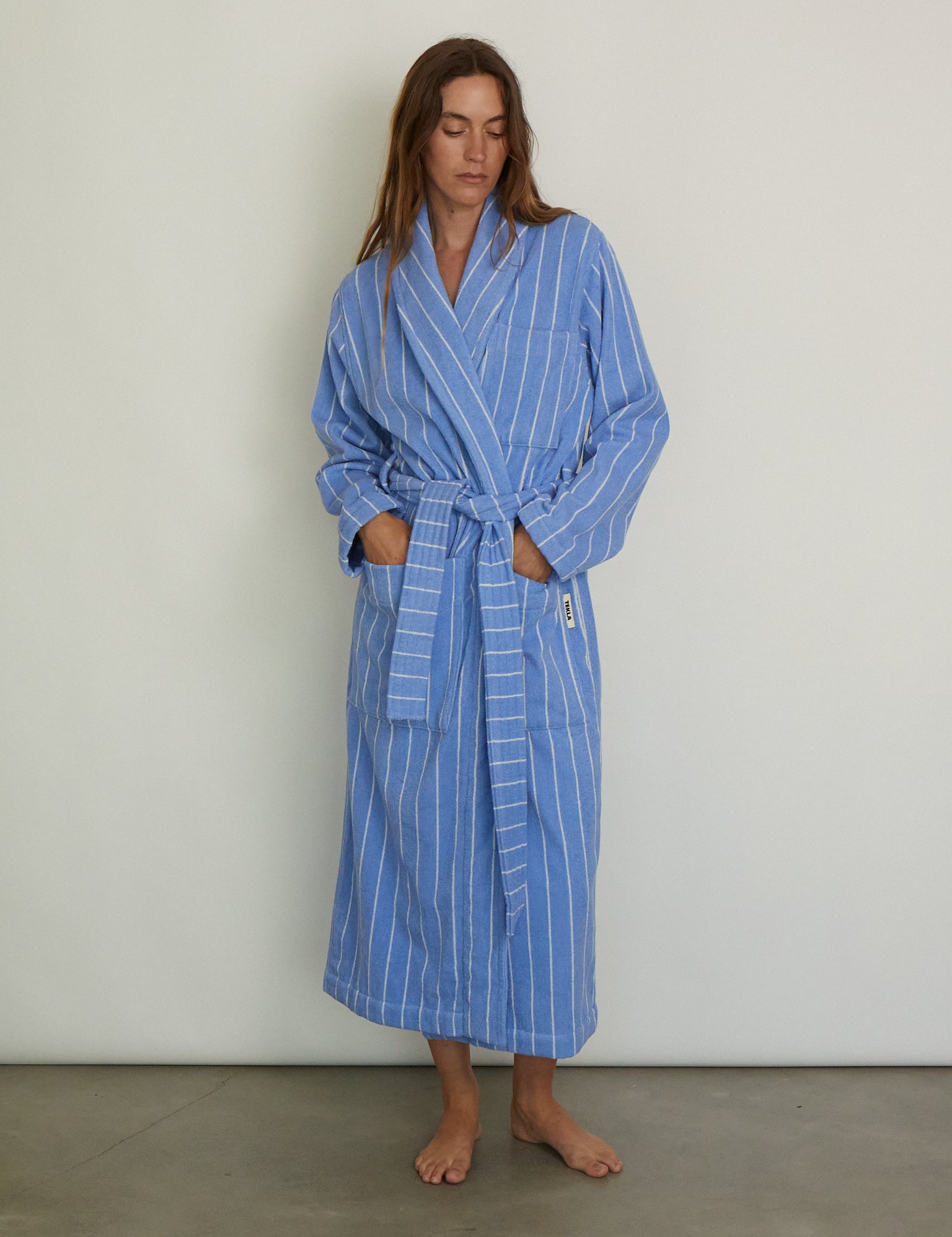 Tekla Bath Robe Marseille, curated by Shop Sommer in San Francisco.