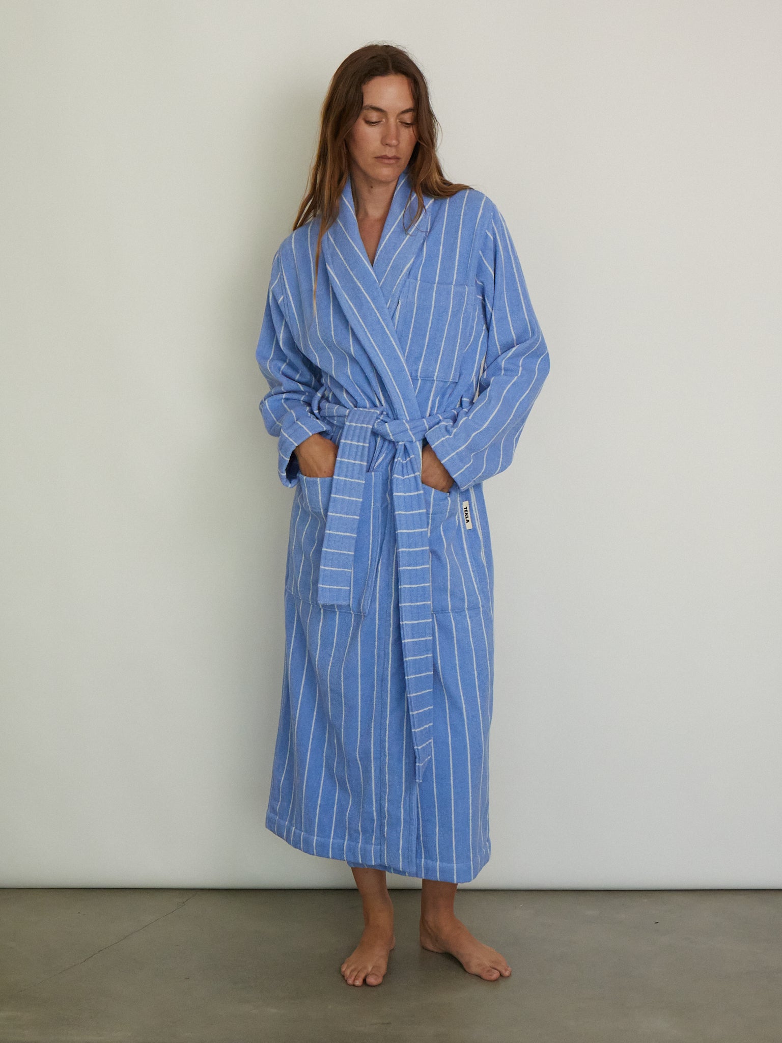 Tekla Bath Robe Marseille, curated by Shop Sommer in San Francisco.