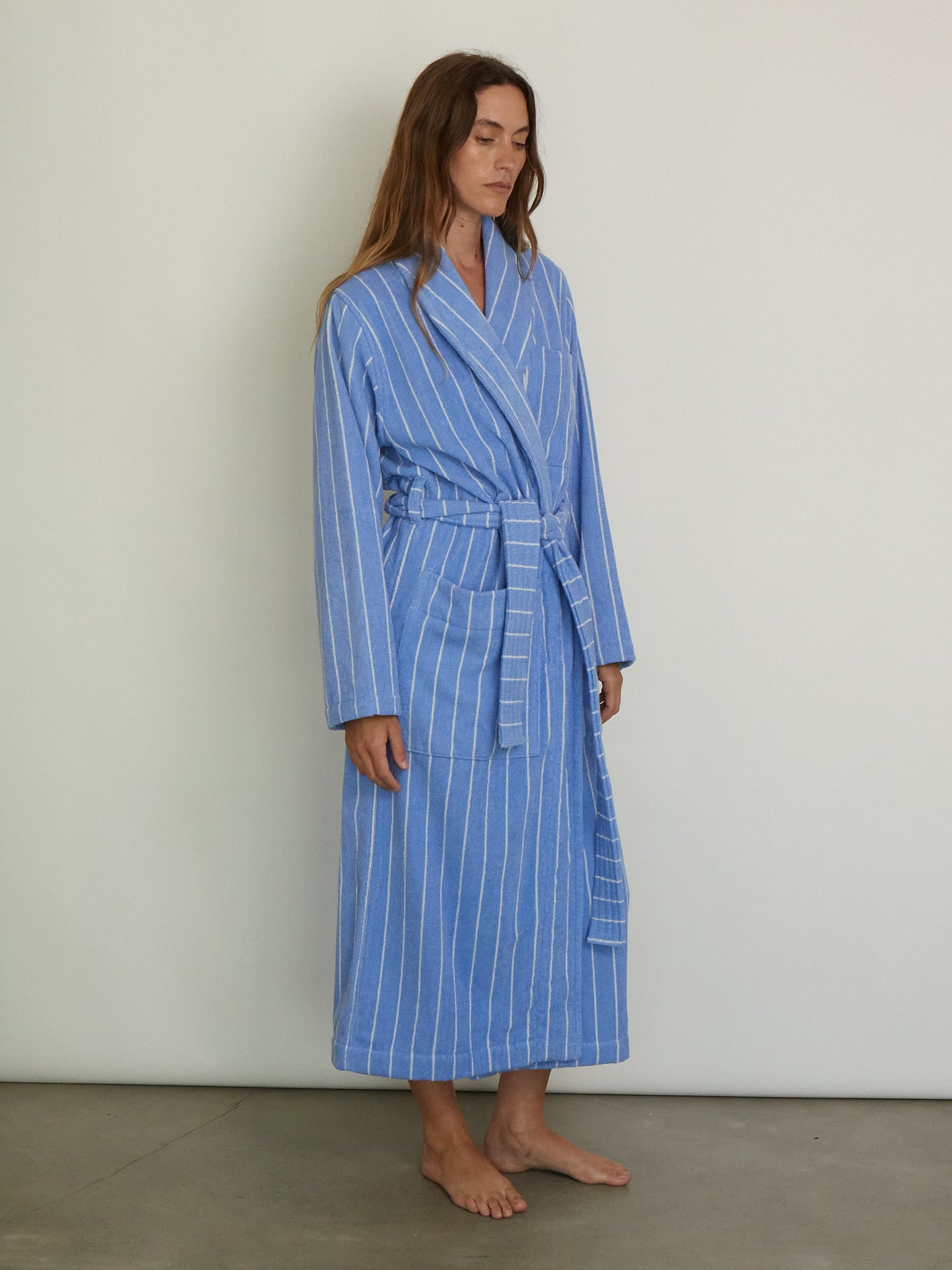 Tekla Bath Robe Marseille, curated by Shop Sommer in San Francisco.