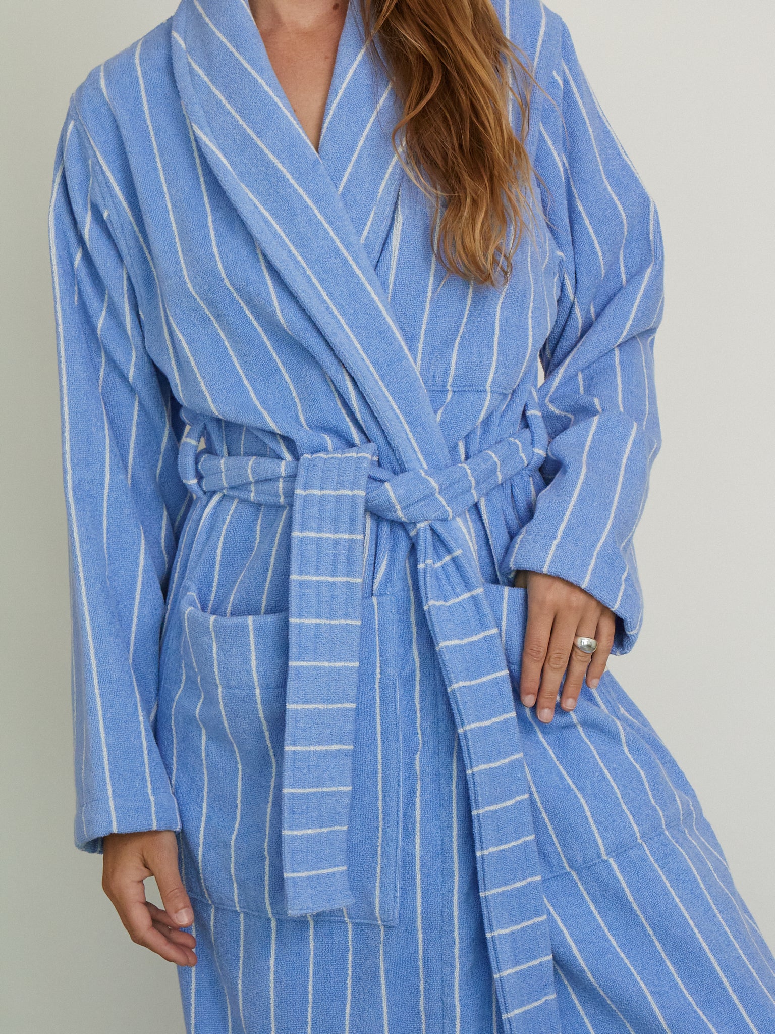 Tekla Bath Robe Marseille, curated by Shop Sommer in San Francisco.