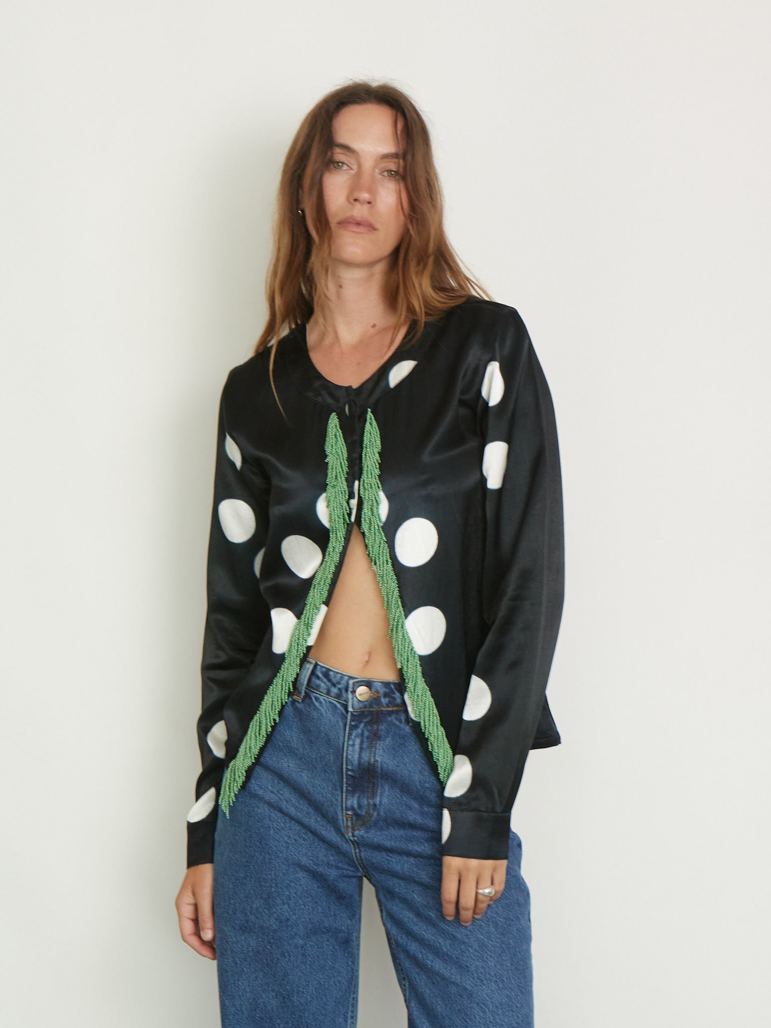 Tigra Tigra Moon Dye Cardigan, curated by Shop Sommer in San Francisco.