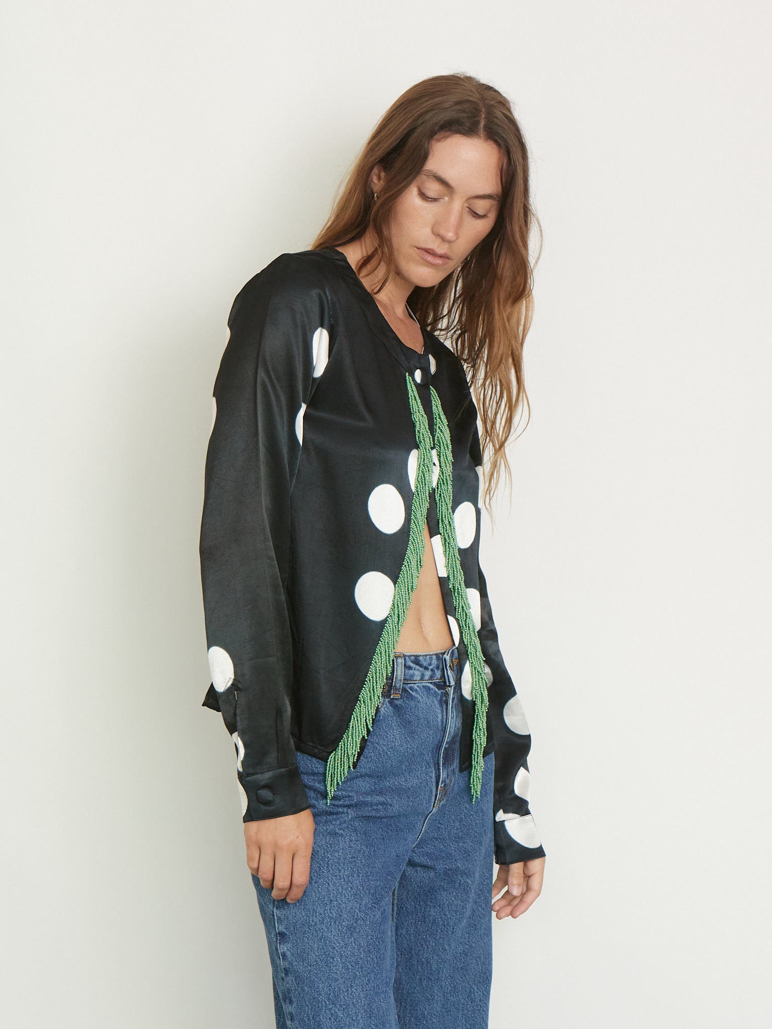 Tigra Tigra Moon Dye Cardigan, curated by Shop Sommer in San Francisco.