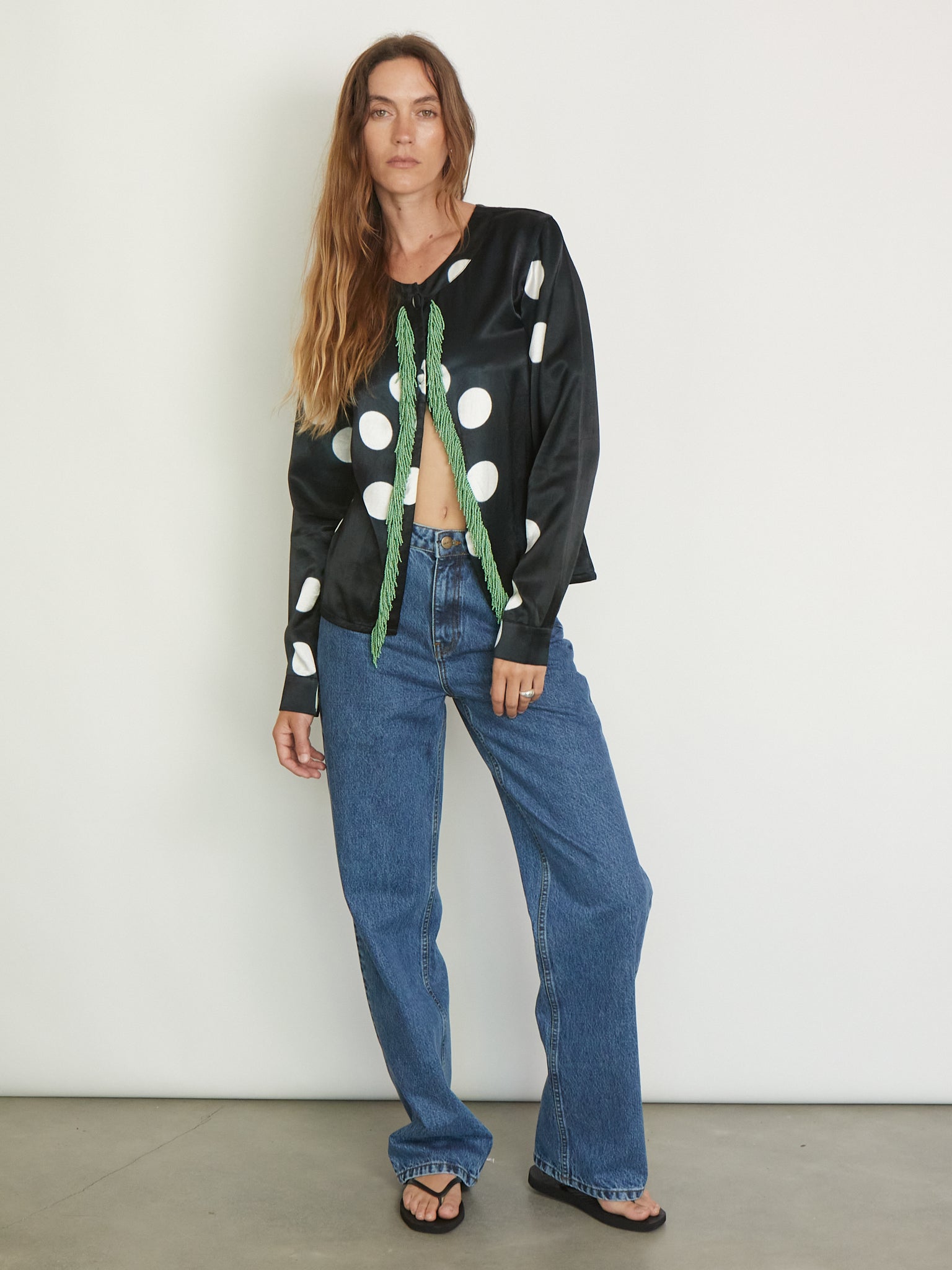 Tigra Tigra Moon Dye Cardigan, curated by Shop Sommer in San Francisco.