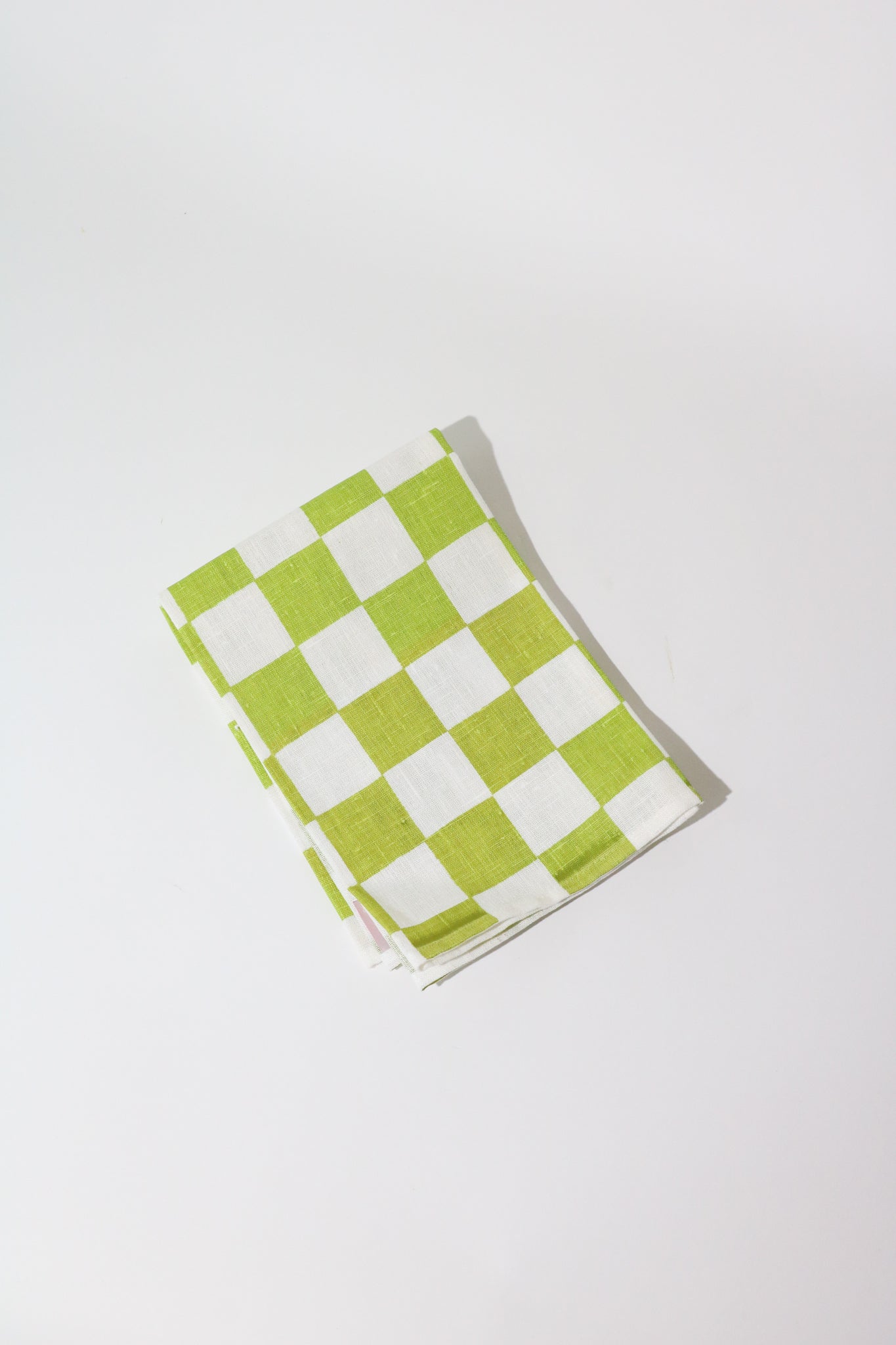 Bonnie & Neil Checkered Linen Tea Towel | Shop Sommer