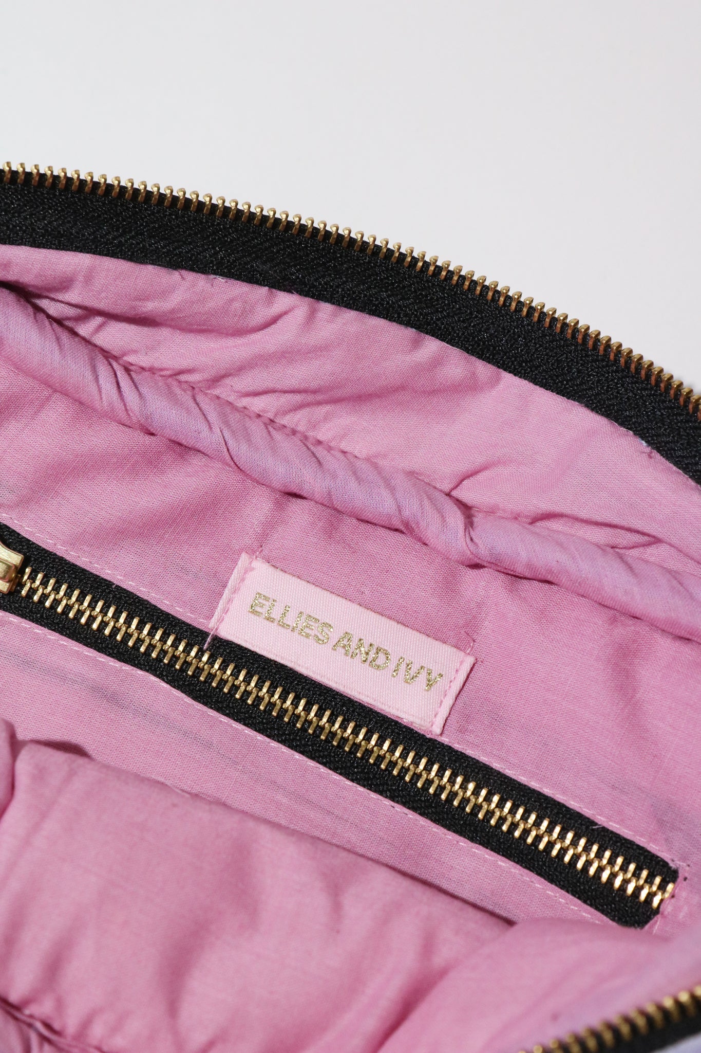 Shop Sommer Ellies & Ivy Velvet Striped Toiletry Case