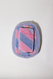 Shop Sommer Ellies & Ivy Velvet Striped Toiletry Case
