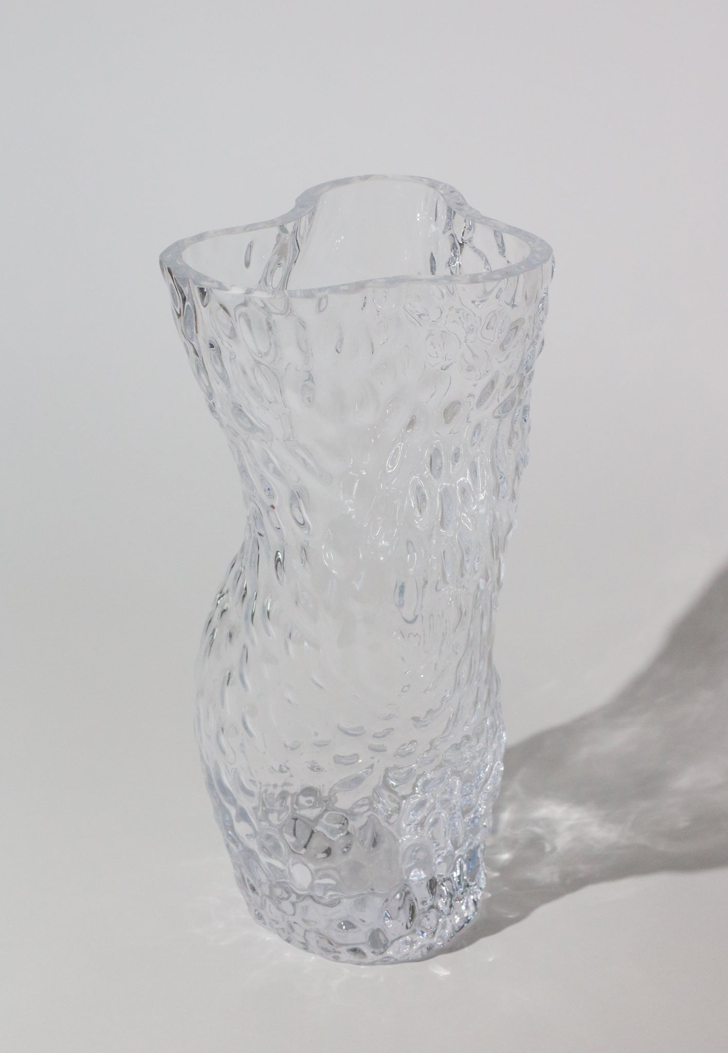 Shop Sommer Hein Studio Ostrea Rock Vase Clear Glass