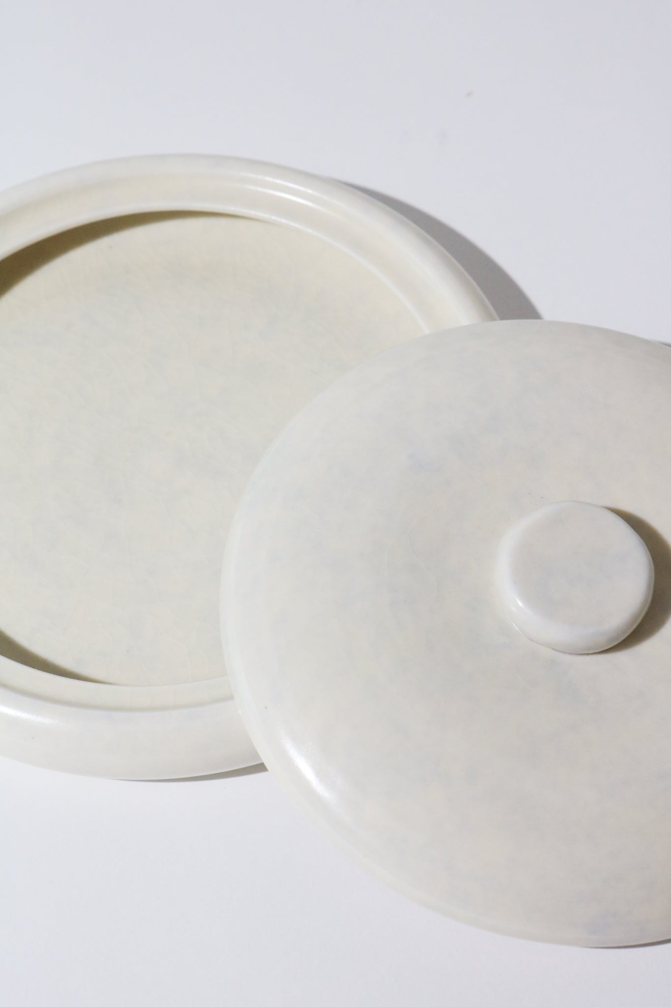 Shop Sommer Umlaut Ceramics Misty Blue Lidded Porcelain Vessel