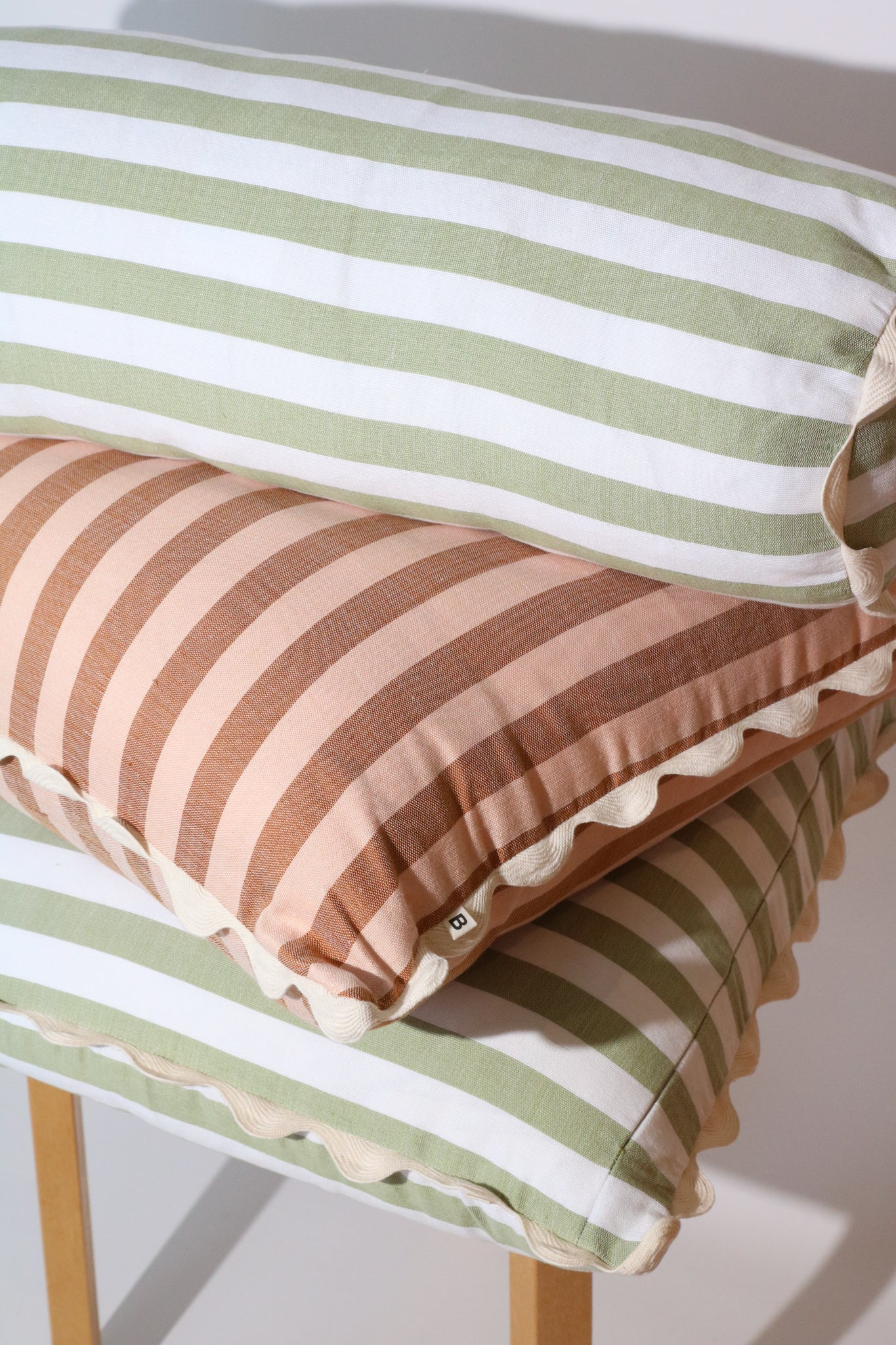 Woven Striped Cushion